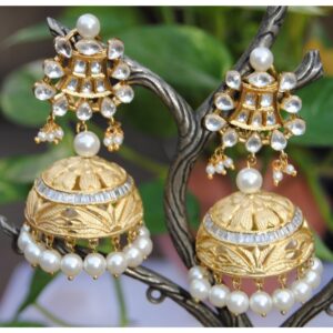 Classic Gold Jhumkas