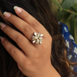 Kundan Statement Cocktail Ring