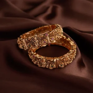 Traditional Gold Kada Bangle